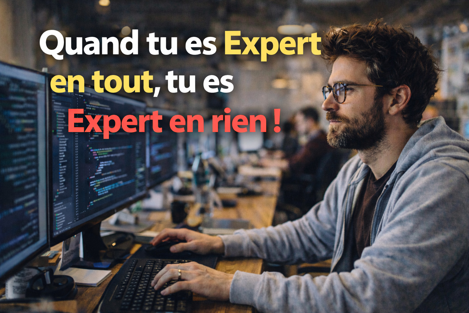 Expert en tout égale expert en rien : les différents profils de compétences