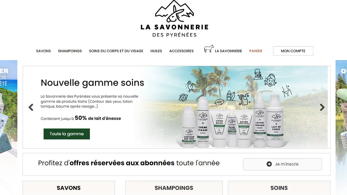 Boutique en ligne de La Savonnerie des Pyrénées